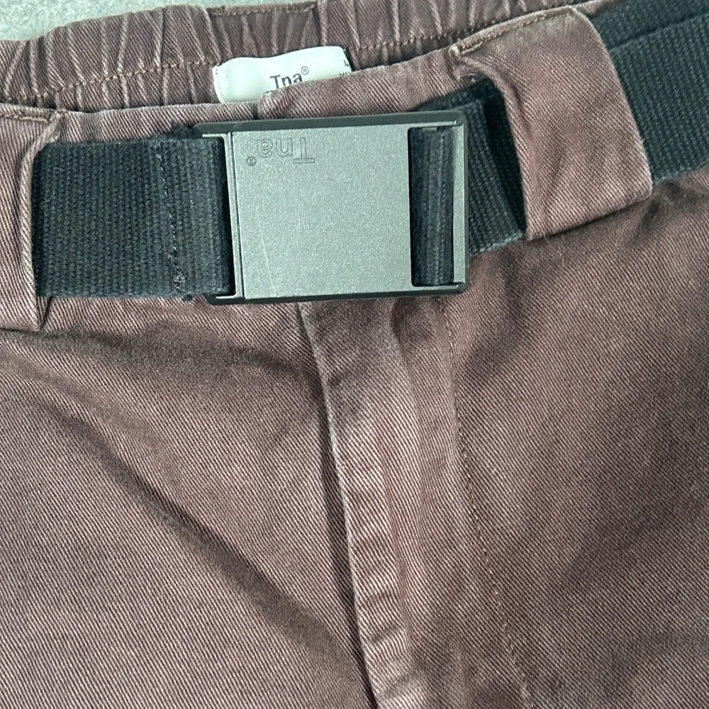 TNA Cargo Pants Women Medium Brown Supply Cargo Gorpcore Utility Streetwear - Picture 10 of 16
